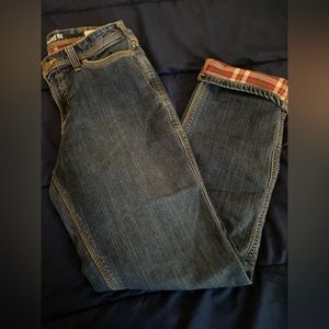 Women’s Carharrt  flannel lined jeans Size 10
